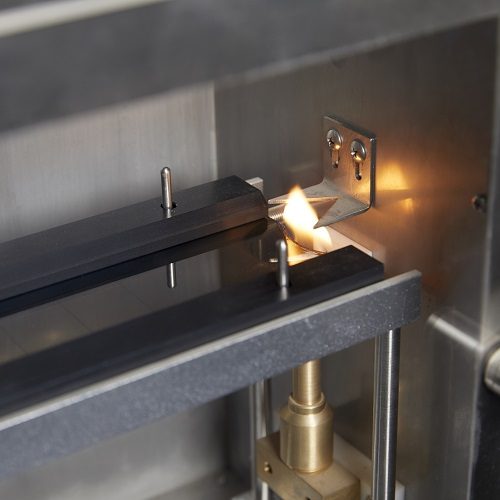 FED-STD-191 Method 5906 fabric flammability test